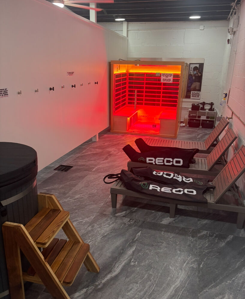 Earn Everything Gym recovery and training space